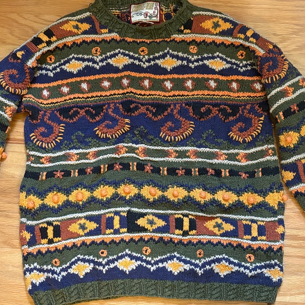 Colorful Patterned Sweater